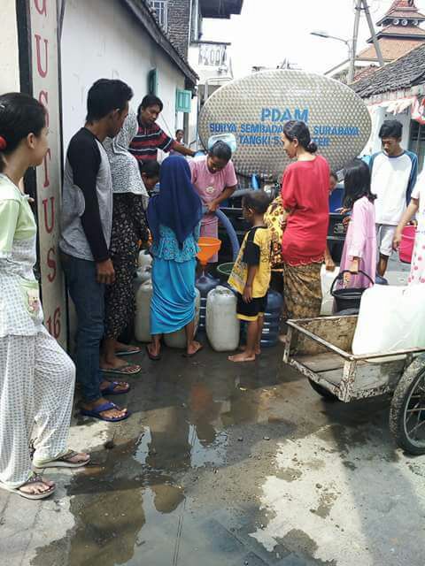 Kekurangan Air Bersih, Warga Sumberejo 01 Akan Ngluruk “PDAM Swasembada kota Surabaya .
