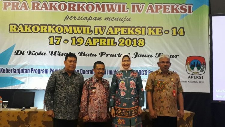 Pra Rakorkomwil IV Apeksi Ke 14 Di Buka Walikota Batu