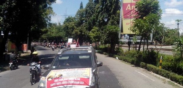 Exxon Mobil Di Demo Pemuda Pancasila Bojonegoro