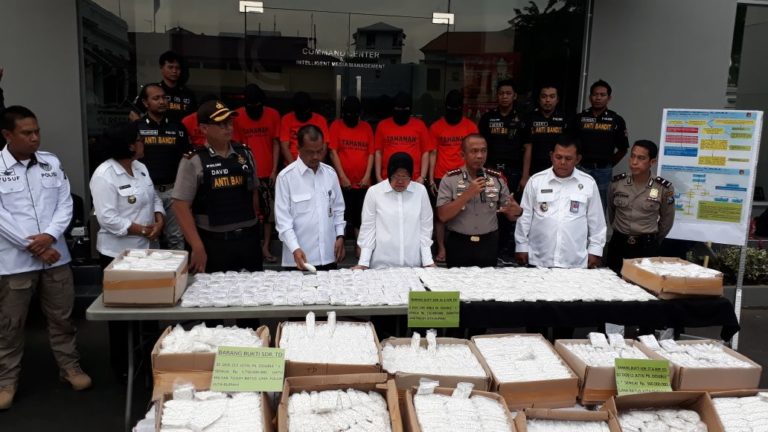 Operasi Tumpas Narkoba Semeru 2018, Berhasil Amankan Jaringan Pengedar Pil Koplo Berskala Nasional
