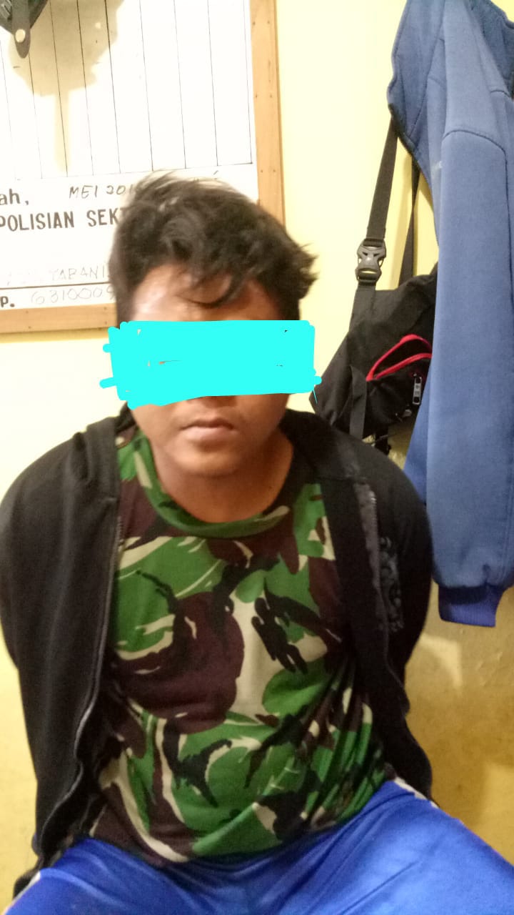 Reskrim Polsek Tragah Tangkap Pelaku Pemerkosaan