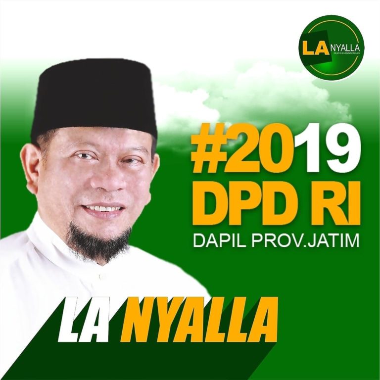 Resmi Sudah Calon DPD, La Nyalla Raup Syarat Dukungan Terbanyak dan Terbesar