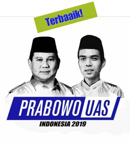Prabowo – Abdul Somad Pasangan Terbaik Untuk Perbaikan Indonesia Pada Pilpres 2019
