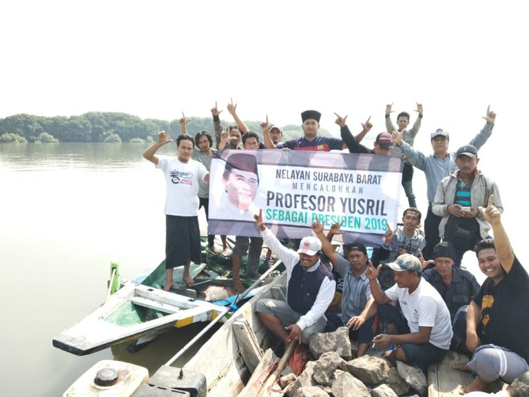 Kelompok Nelayan Surabaya Dukung Yusril Pilpres 2019