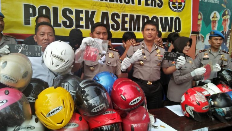 Penadah Hasil Kejahatan Curanmor Berhasil Diringkus  Unit Reskrim Polsek Asemrowo