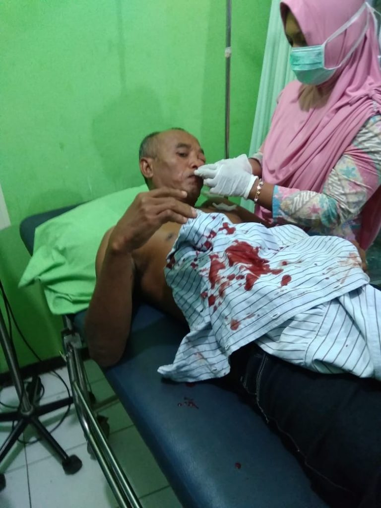 Ratusan Kader Pemuda Pancasila Kabupaten Bojonegoro Geruduk Mapolsek Tambakrejo