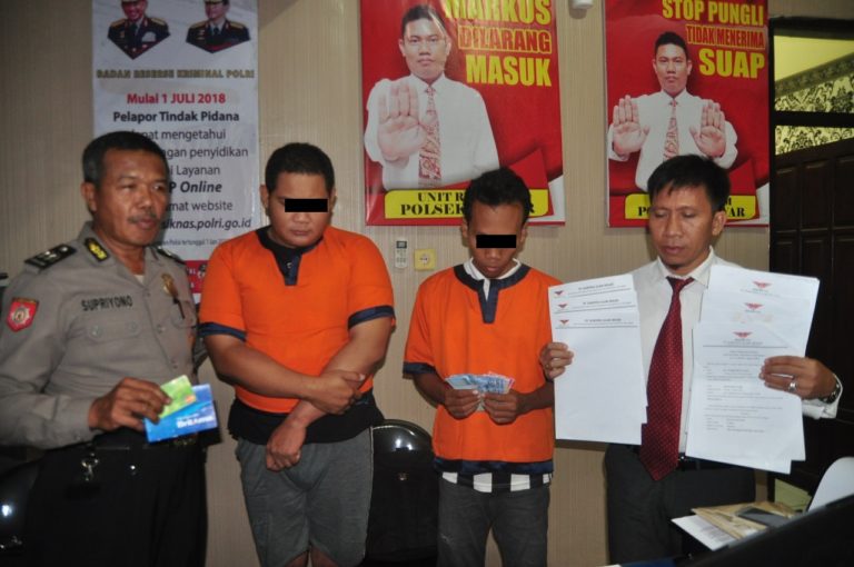 Polsek Manyar Amankan  Kasus Penipuan Modus Lowongan Pekerjaan di Medsos