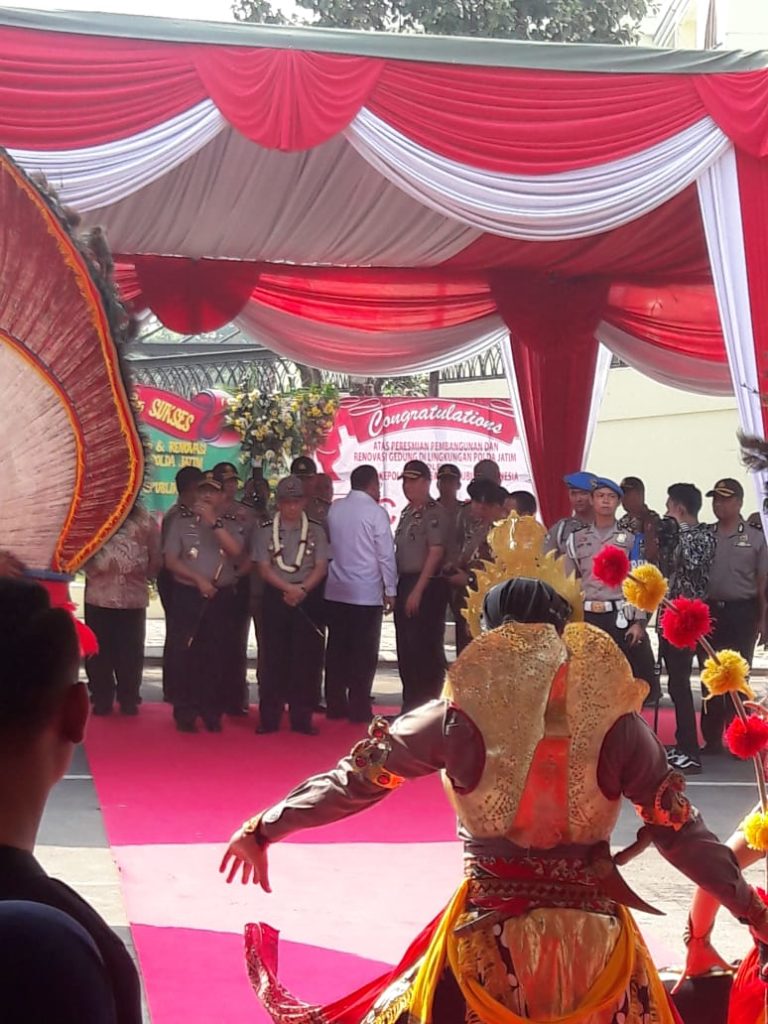 Kapolri Hadir dan Resmikan 4 Gedung Baru di Mapolda Jatim