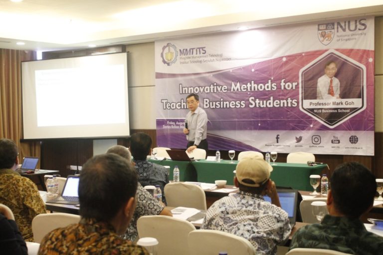TINGKATKAN PEMBELAJARAN INOVATIF, MMT ITS HADIRKAN TUTOR SINGAPURA