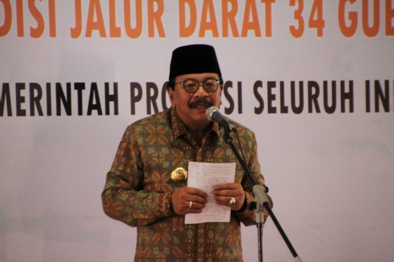 Gubernur Jatim Berangkatkan Tim Ekspedisi Jalur Darat ke 34 Gubernur