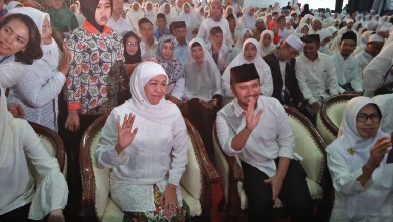 Tasyakuran Bersama Gubernur dan Wagub Jatim Terpilih Khofifah – Emil