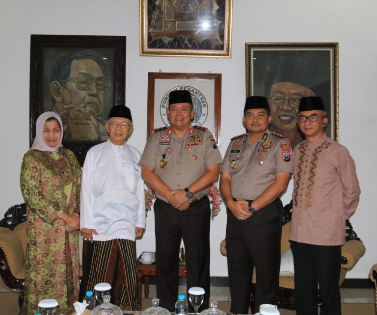 Kapolda Jatim Silahturahmi ke Ponpes Tebu Ireng Jombang