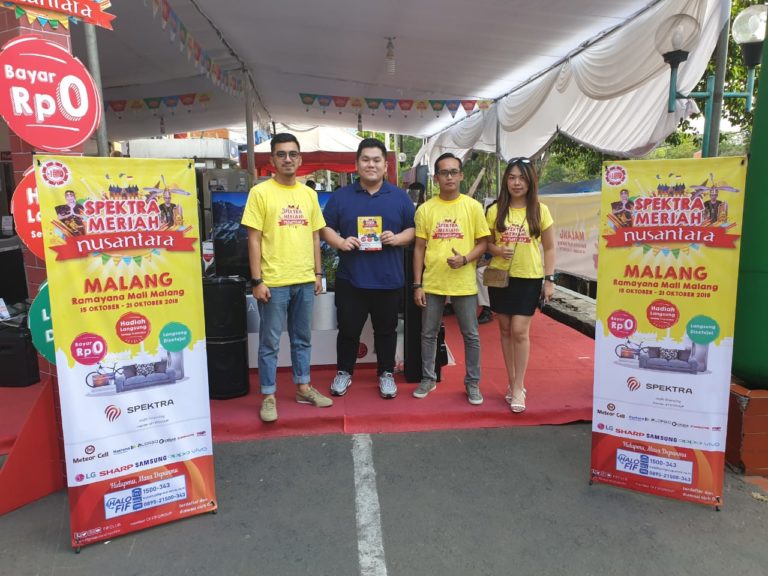 Cukup membayar Rp 0,- Pengunjung Sudah Dapat Membawa Barang Impian Dalam Pameran Spektra Meriah Nusantara