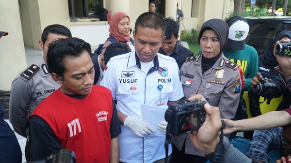 Satreskoba Polrestabes Surabaya Berhasil Tangkap Kurir Narkoba Jaringan Lapas