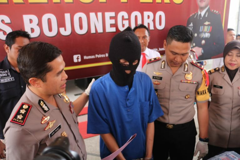 Satreskoba Polres Bojonegoro Amankan Remaja Karena Membawa Narkoba