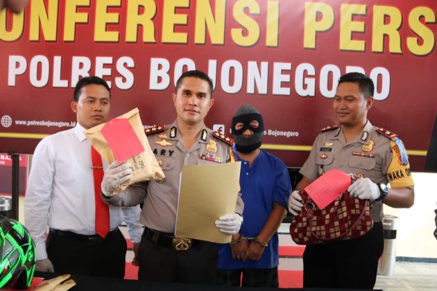 Kepala Desa Aktif Ditangkap Polres Bojonegoro.