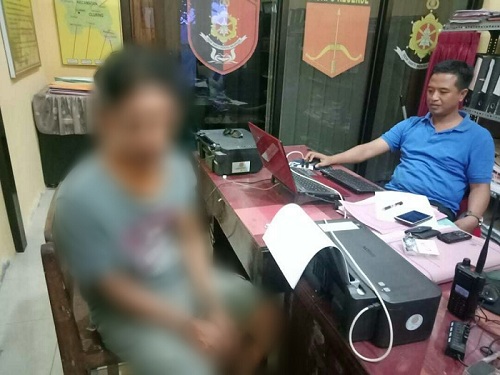 Pemerkosa Anak di Bawah Umur Ditangkap Reskrim Polsek Cluring.