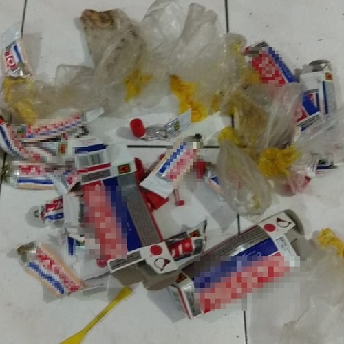 Polsek Tenggilis Mejoyo Amankan 10 anak Ngelem.