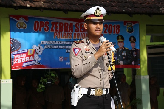 Pelanggaran Dan Laka Lantas Cenderung Menurun Pada Oprasi Zebra 2018