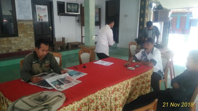 Pengalokasian Dana Desa Tahun Anggaran 2018 Untuk Pembangunan Infrastruktur  Desa Cendono Tinggal Tahap Tiga