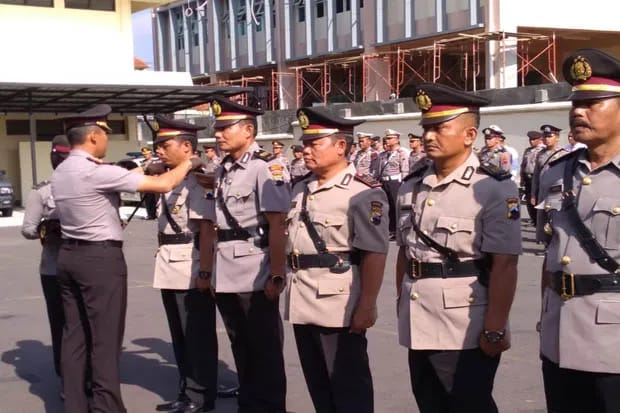 Sejumlah Perwira Menengah di Polres Semarang Dimutasi