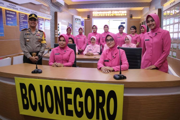 Ketua Bhayangkari Daerah Jatim Lakukan Kunjungan Resmi di Bojonegoro