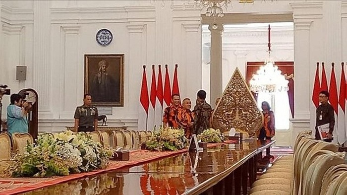 Bertemu Jokowi, Pemuda Pancasila Siap Bantu Pemerintah