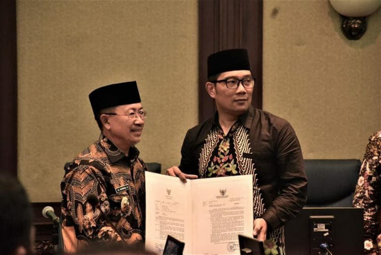 H. Herman Suherman Emban Sebagai Plt Bupati Cianjur
