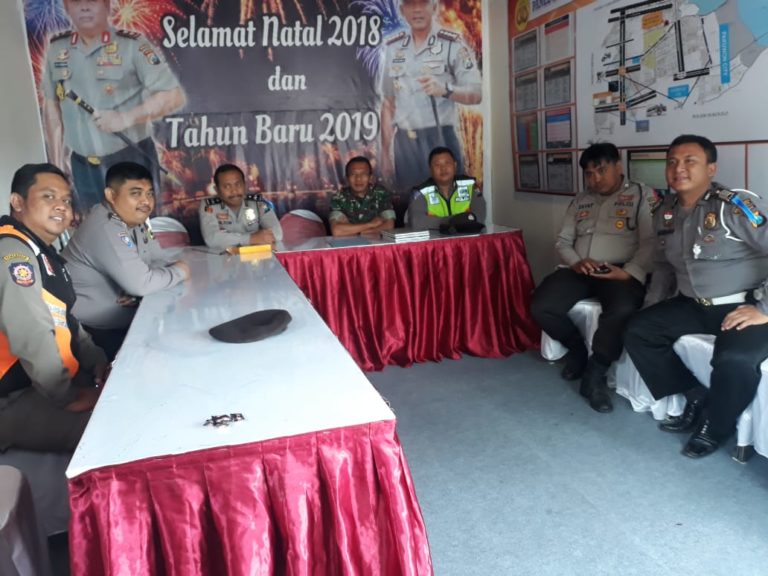 Danramil Sukolilo Cangkrukan  Pos Pam Nataru