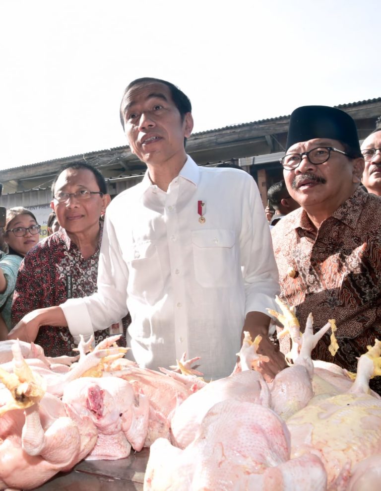 Jokowi Memastikan Harga Beras Akan Stabil Saat Blusukan di Pasar