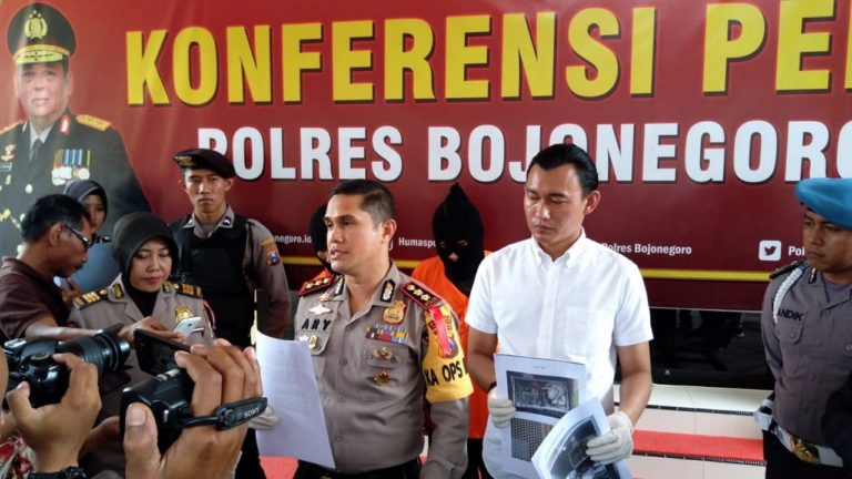 Jajaran Polres Bojonegoro Berhasil Menangkap Specialis Pembobol Mesin ATM