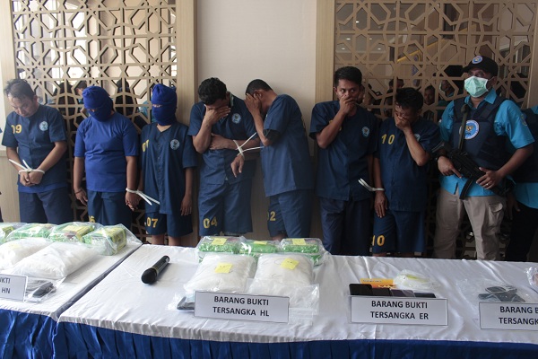 BNNP Jatim Berhasil Ungkap Peredaran Sabu – Sabu Jaringan Madura – Dumai