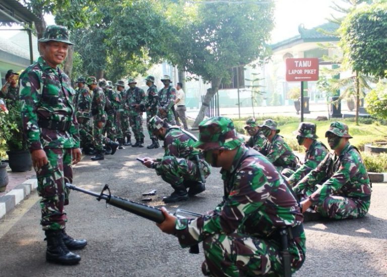 Tingkatkan Kemampuan Prajuritnya, Kodim 0813 Bojonegoro Gelar UTP
