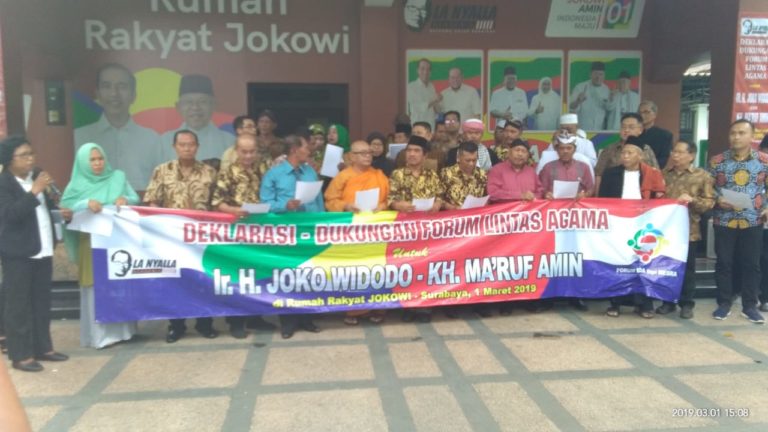 FBM Deklarasikan Dukung Pasangan Jokowi – Ma’ruf Amin