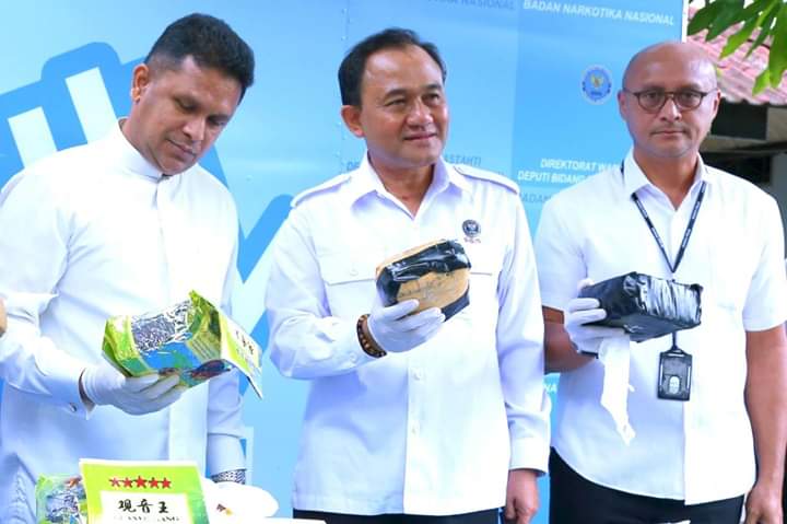 Pemusnahan Sabu, Ekstasi dan Ganja Sepertiga Juta Anak Bangsa Terhindar Dari Jeratan Narkoba