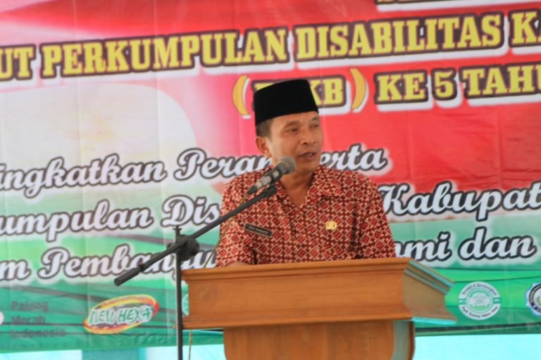 Wakil Bupati Bojonegoro Apresiasi Disabilitas & Mengajak Jaga Kondusifitas