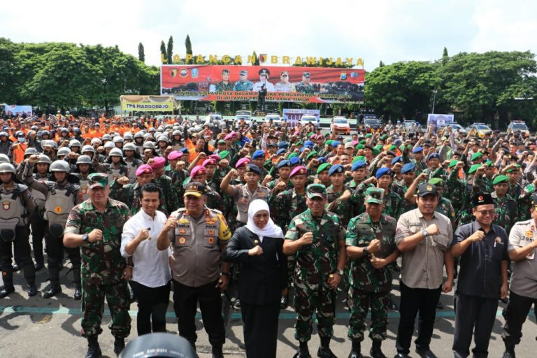 Gubernur Jatim Ajak Seluruh Elemen Berkolaborasi Sukseskan Pemilu 2019 Aman dan Damai