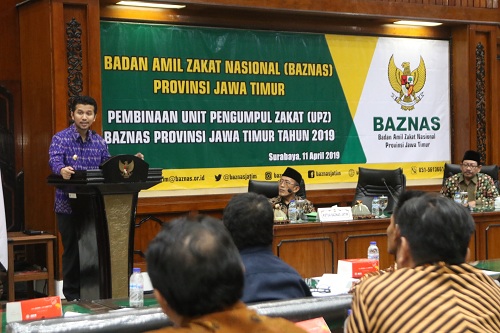Emil Dardak Harapkan Baznas Jatim Tingkatkan Penerimaan ZIS melalui Komitmen ASN Pemprov Jatim
