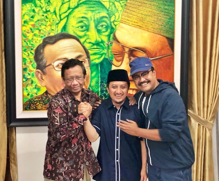 Mahfud MD dan Ustadz Yusuf Mansur Satu Pilihan Dukung Paslon 01Dalam Pi!pres 2019