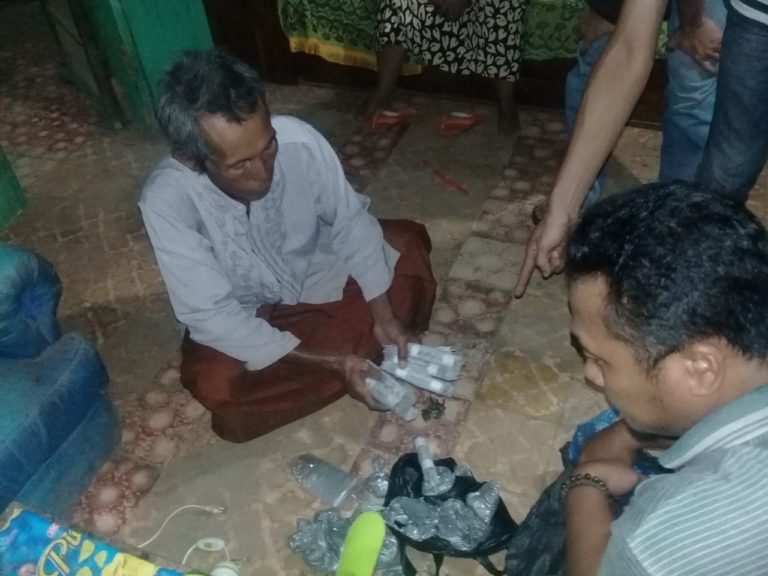 Amankan Warga Selomukti, Diduga Simpan Bubuk Mercon Di Amankan Tim Resmob Polres Situbondo