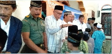 PT Garam Santuni Anak Yatim dan Serahkan Bantuan Untuk Masjid di Pamekasan