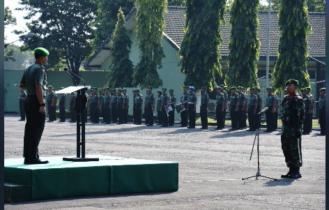 Danrem Bhaskara Jaya Himbau Prajurit Tingkatkan Kapasitas Diri
