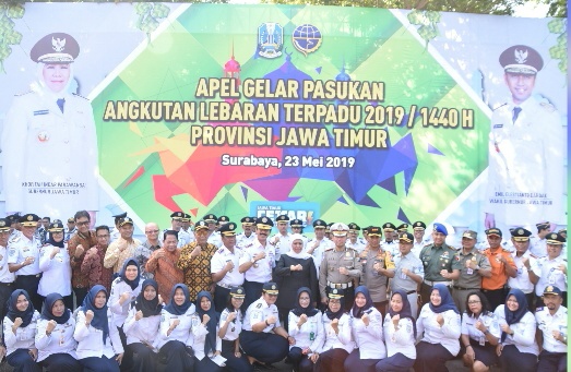 Gubernur Khofifah Ajak Utamakan Keterpaduan Semua Lini Menghadapi Mudik Lebaran