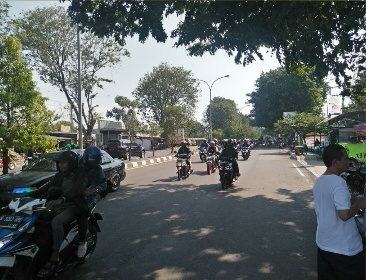 Pemudik Roda Dua Sudah Mulai memadati Jalan