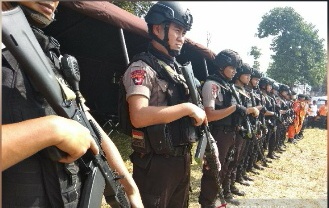 Pasca Bentrok di Adonara  Polda NTT Kirim Satu SSK Brimob