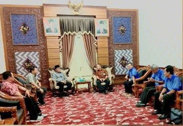 Silaturrahmi Direktur Pengembangan Usaha PT Garam (Persero) Dengan Bupati Pamekasan