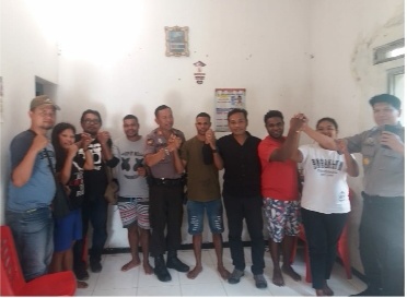Temui Mahasiswa Asal Papua, Polresta Sidoarjo Beri Jaminan Keamanan