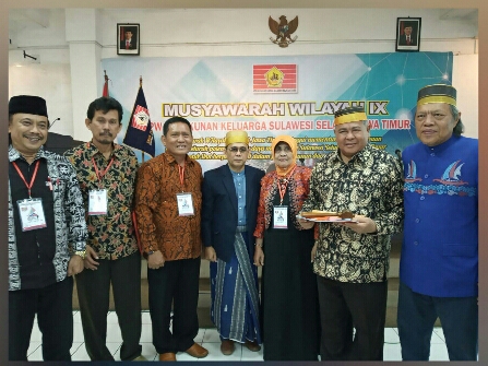 Kerukunan Keluarga Sulawesi Selatan (KKSS) Jawa Timur Saat ini di Nahkodai Brigjen TNI Mar. (Purn) Amirudin Harun
