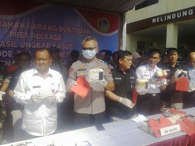 Ditresnarkoba Polda Jatim Gulung Jaringan Internasional Narkoba