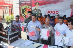 Operasi Sikat Semeru 2019 Tangkap 17 Tersangka